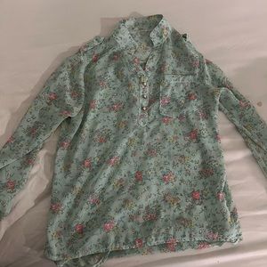 Green blouse size S
